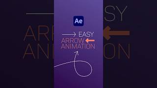 The Easiest Way to Animate Arrows in After Effects! #aftereffects #motiongraphics #animation