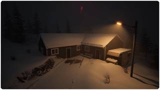 The Best Sleep Yet: Fierce Blizzard Storm Sweeping a Remote Nordic Outpost | Windy ASMR