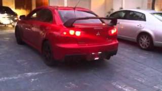 2008 Evo X MR custom turboback exhaust