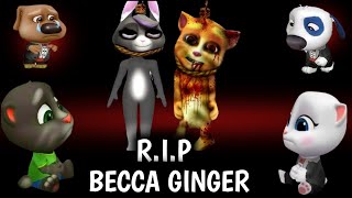 R.I.P BECCA and GINGER 😭 - My Talking Tom Friends - AMONG US