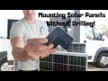 Mounting Solar Panels Without Drilling Through Van!