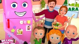 रेफ्रिजरेटर गीत | जॉनी जॉनी हाँ पापा | अरब आश्चर्य के खिलौने | बच्चों के लिए गाने