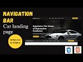 Build Responsive Navigation Bar | HTML CSS JavaScript Tutorial | Web Development Project