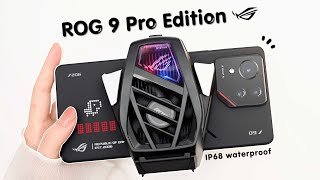 🍬 The Best Gaming Phone 🎮 ROG 9 Pro Edition 🌌 24GB RAM 💫 1TB | Aesthetic Unboxing 📦 Genshin