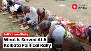 DYFI Rally Kolkata: This Is What The Party Workers Are Served With | Brigade Rally 2024