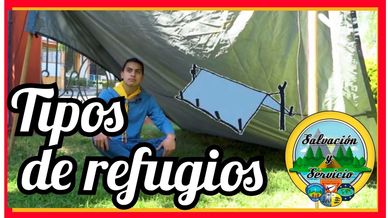 TIPOS DE REFUGIOS| Construye Un Refugio Para Dormir Al Aire Libre - YouTube