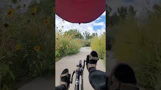 Deep in The Weeds With the Fat Tad Recumbent Trike #weeds #recumbenttrike #fattad #montrosecolorado