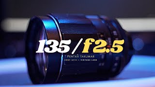 Pentax SMC Takumar 135mm f2.5 l Review