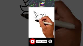 🦄🦄How to draw a Unicorn Face 🦄🦄step by step || @kidshub7799