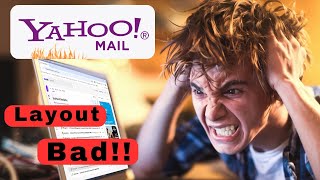 Hate The New Yahoo Mail Layout Fix It Here See Description For An Update