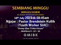 GMIBK Live 18.07.2021 | Minggu KOBM