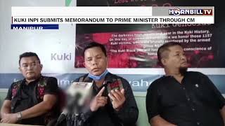 KUKI INPI'S BLACK DAY: KUKI INPI SUBMITS MEMORANDUM TO PRIME MINISTER THROUGH CM