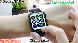 🇨🇳MODEL: CT9MAX ,45MM, SMART WATCH , 1.99 INCH HD FULL SCREEN,NFC, Wearfit Pro App, UNBOXING REVIEWS