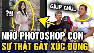 Cha đến tiệm ảnh 'NHỜ PHOTOSHOP' con gái giống giáo viên và câu chuyện 'ĐẪM NƯỚC MẮT' | Tin 3 Phút