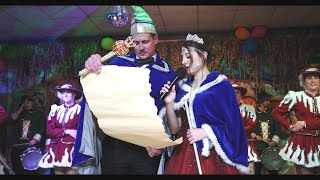 Fasching Wertach 2024 Bikiniball mit Trommler  \u0026 Garde