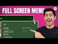 Add Creative Full Screen Menu in Elementor | Setup in Minutes!