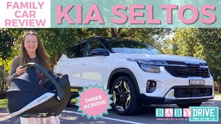 2023 Kia Seltos review – BabyDrive fits three child seats in the GT-Line