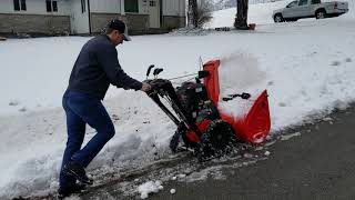 Ariens RapidTrack Professional 2018 model - Snow wall removal