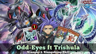 Odd-Eyes ft Trishula After Banlist! with Xiangke and Xiangsheng Skill [Yu-Gi-Oh! Duel Links]