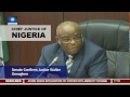 Senate Confirms Justice Walter Onnoghen As Chief Justice Of Nigeria