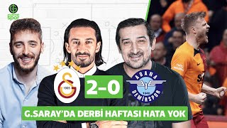 Galatasaray 2-0 Adana Demirspor | Hasan Kabze, Serhat Akın, Berkay Tokgöz