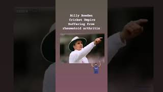Billy Bowden— Unique Style Umpire #shorts #trending #shortvideo #cricket #umpire #arthritis