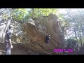 Bent V6 (Stone Fort, Little Rock City, LRC) (Bouldering in Chattanooga)