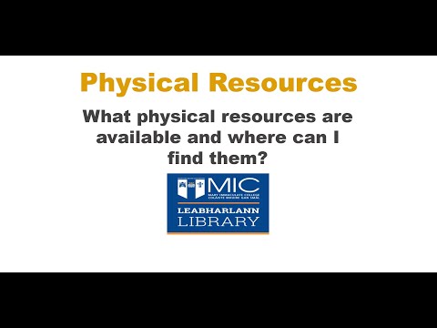 What is physical resource management?