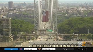 CBS2 Insider: What Goes Into Hanging George Washington Bridge Flag