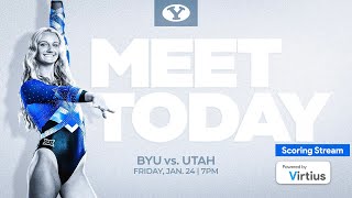 Virtius Scoring Stream - BYU vs Utah - Women's NCAA Gymnastics