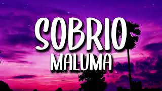 Maluma - Sobrio Lyrics Video