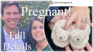 Princess Eugenie & Jack Announce Pregnancy! FULL Royal Baby DETAILS! #ROYALBABY