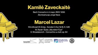 Kaunas Piano Fest: Kamilė Zaveckaitė | Jorge Nava | Marcel Lazar