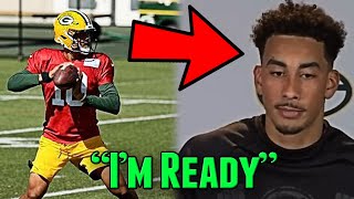 Jordan Love Says HE'S READY TO START After IMPRESSIVE NFL Training Camp For Packers | Aaron Rodgers?