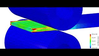 Rolling simulation in code_aster
