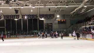 Kyle Locke Vs Sam Ruopp. Guildford Flames Vs Belfast Giants