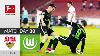 VfB Stuttgart - VfL Wolfsburg | 1-3 | Highlights | Matchday 30 – Bundesliga 2020/21