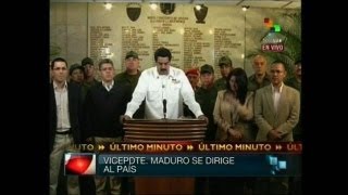 Hugo Chavez's Death Announced by Venezuelan VP