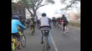 27th Critical Mass, Dhaka (December-2013)