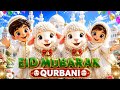 Qurbani Special 🐐 | Cutest Eid Mubarak Animation Ever! kidsnoortv 