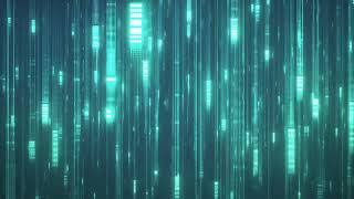 Abstract Futuristic Digital Environment | AI Data Streams & Cyberpunk Motion Background (4K Loop)