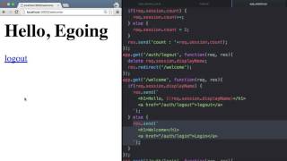 Server Side JavaScript - session 7 : login 4