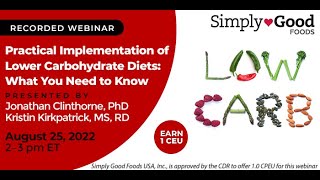 Practical Implementation of Lower Carbohydrate Diets: What You Need to Know
