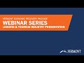 Vermont Economic Recovery Package: Webinar Series (Lodging & Tourism Industry Presentation)