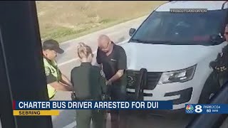 Parents concerned after bus driver transporting Sebring students stopped for suspected DUI