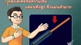 แสงเลเซอร์ทำงานกันอย่างไร