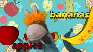 Apples & Bananas | Super Simple Songs | con Burrikiki
