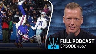 Week 15 Recap: Bills rout Cowboys, Shanahan COY? | Chris Simms Unbuttoned (FULL Ep 567) | NFL on NBC