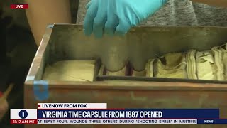 Virginia 1887 time capsule just opened: Here's what's inside | LiveNOW from FOX