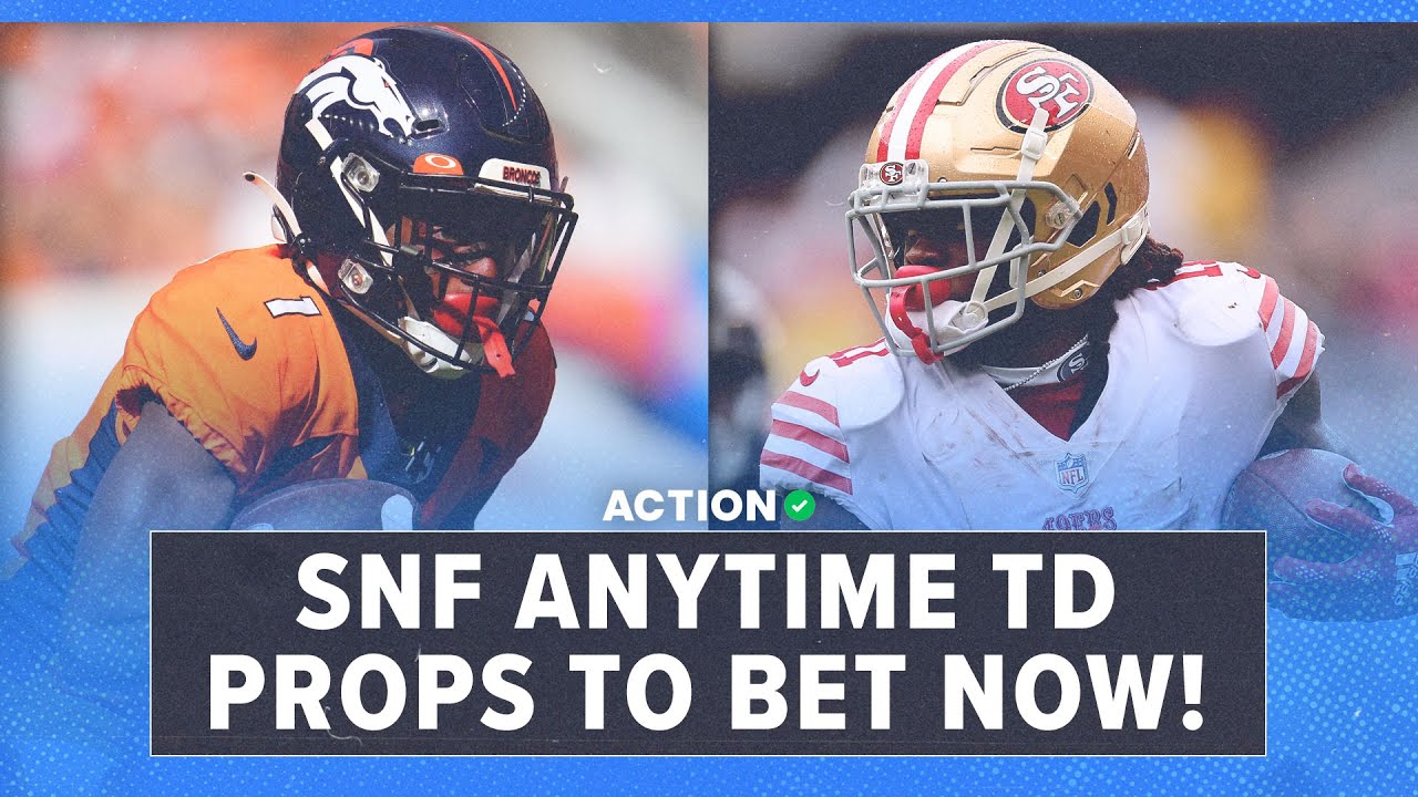 Broncos Vs 49ers Anytime Touchdown Scorer Bets | NFL Week 3 Sunday ...